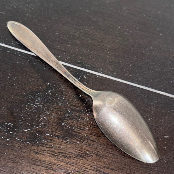 Vintage | Oneida Community Plate | 1917 ADAM | Silverplate Place Oval Spoon - Picture 3 of 6